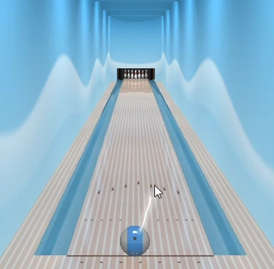 Bowling 3D Online action large gif